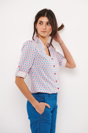 Tolsing Rie Skjorte / Pink Pattern