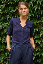 Tolsing Rie Skjorte / Navy