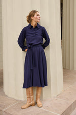 Tolsing Madeleine Dress / Navy