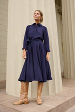 Tolsing Madeleine Dress / Navy