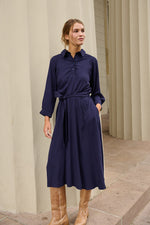 Tolsing Madeleine Dress / Navy