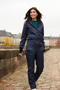 Tolsing Flyverdragt / Mørkeblå shine Oeko-tex