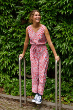 Tolsing Ida Jumpsuit / Flowers Sky