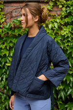 Tolsing Kimi Kimono / Quilted Navy