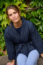 Tolsing Kimi Kimono / Quilted Navy