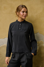 Tolsing Linnea Skjorte / Black
