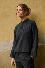 Tolsing Linnea Skjorte / Black