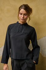 Tolsing Linnea Skjorte / Black