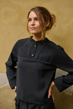 Tolsing Linnea Skjorte / Black