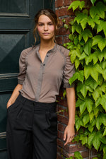 Tolsing Frida Skjorte / Brown Dots