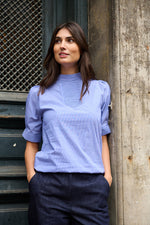Tolsing Tie Vendeskjorte / Blue Stripes