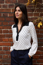Tolsing Elvira Shirt / White Dots