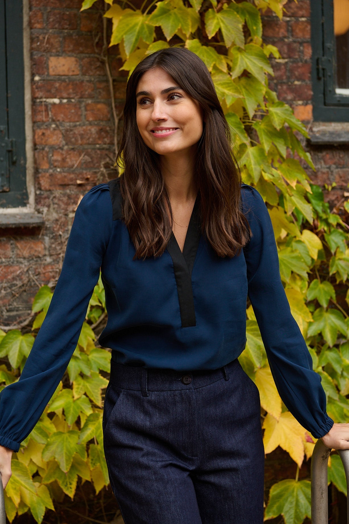 Tolsing Elvira Shirt / Navy