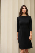 Tolsing Sienna Dress / Black Wool