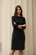 Tolsing Sienna Dress / Black Wool