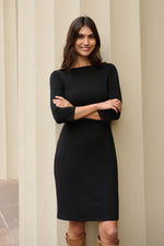 Tolsing Sienna Dress / Black Wool