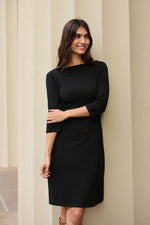 Tolsing Sienna Dress / Black Wool
