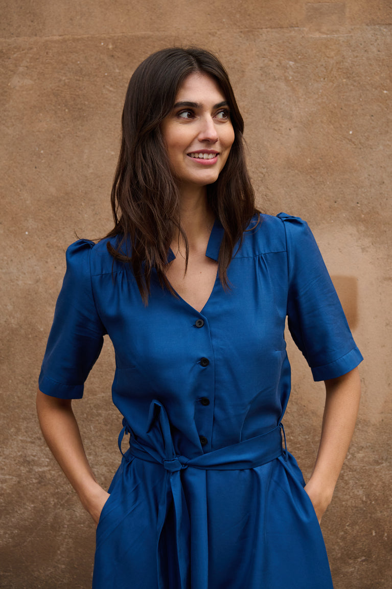 Tolsing Rie Dress / Blue