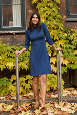 Tolsing Sienna Dress / Blue Wool