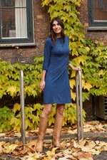 Tolsing Sienna Dress / Blue Wool
