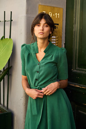 Tolsing Rie Dress / Green
