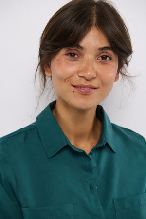 Tolsing Marie Skjorte / Dark Green