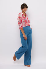 Tolsing Clara Bukser / Ligth Denim