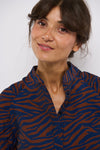 Tolsing Frida Skjorte / Brown & Blue