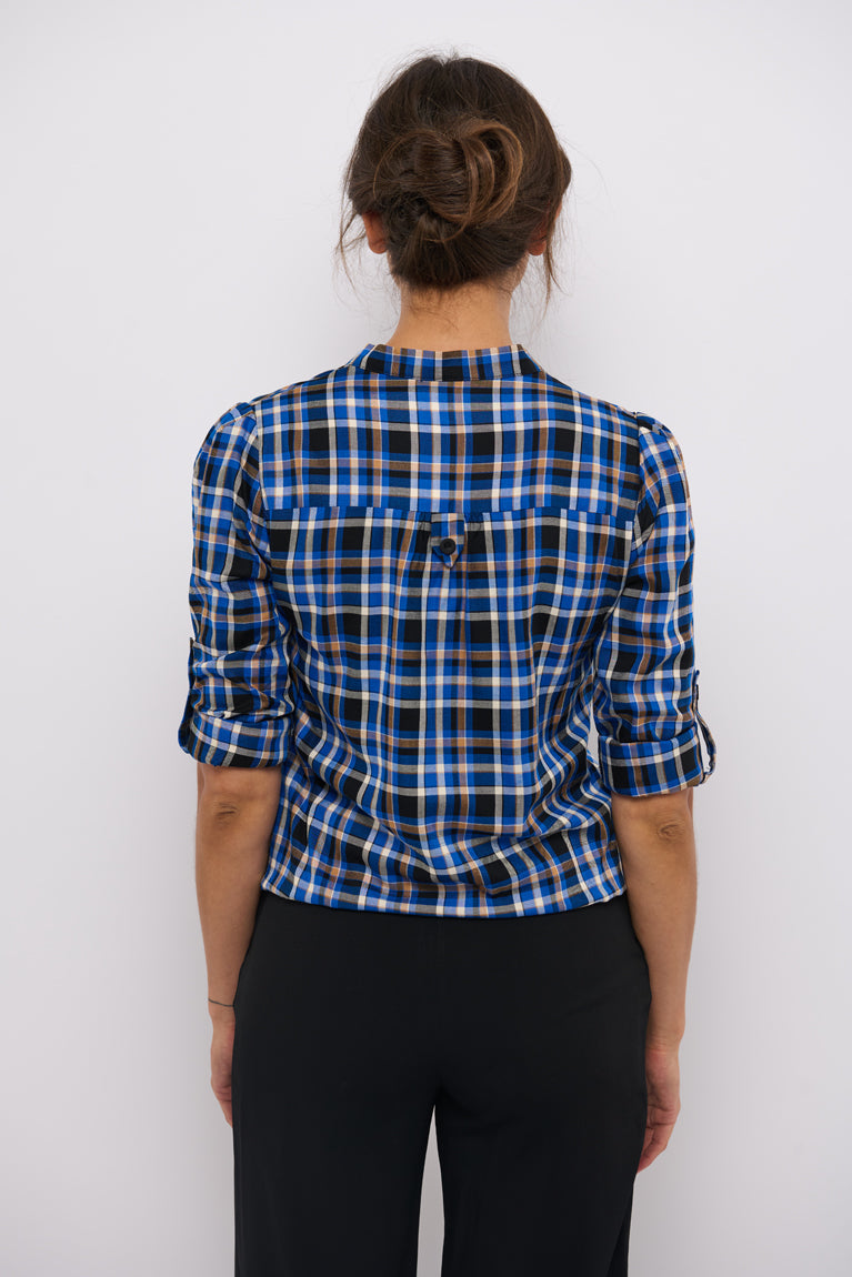Tolsing Rie Skjorte / Blue Square