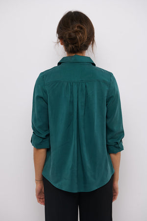 Tolsing Marie Skjorte / Dark Green