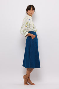Tolsing Tania Nederdel / Dark Denim