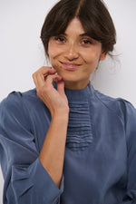 Tolsing Tine Vendeskjorte / Dusty Blue