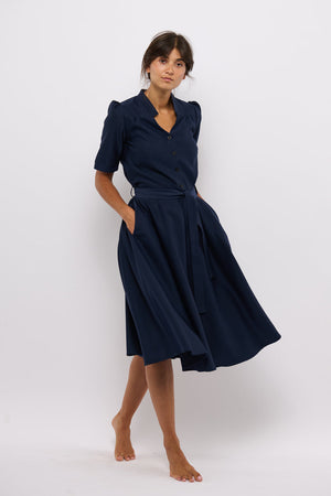 Tolsing Rie Dress / Navy