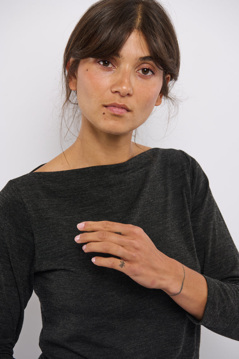 Tolsing Mila Bluse / Grey Wool