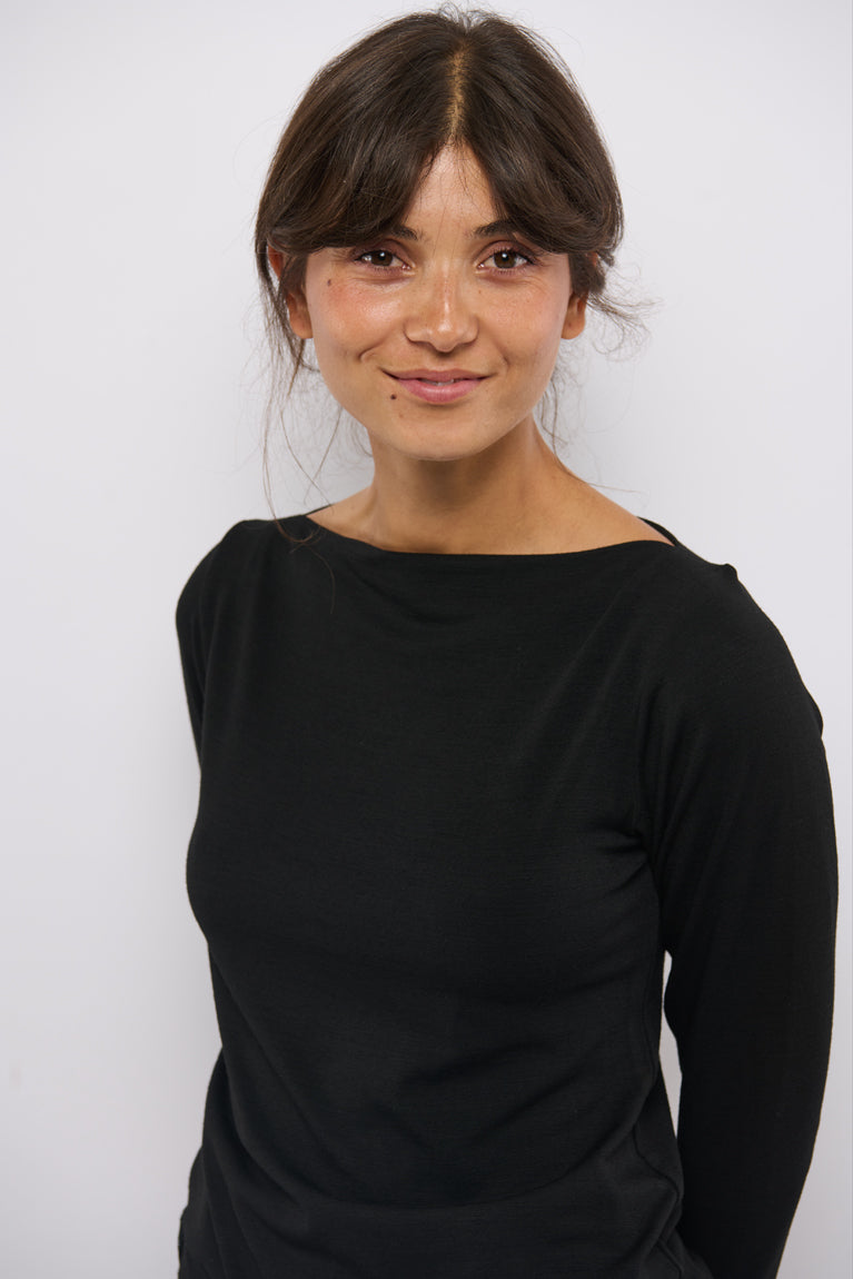 Tolsing Mila Bluse / Black Wool