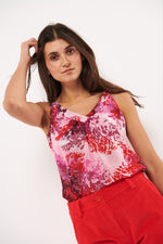 Tolsing Vigga Top / Purpel Flowers