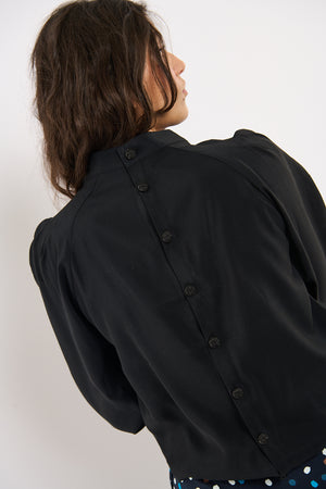 Tolsing Tine Vendeskjorte / Black