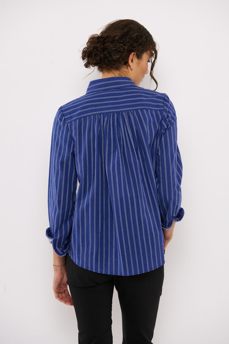 Tolsing Marie Skjorte / Blue Stripes