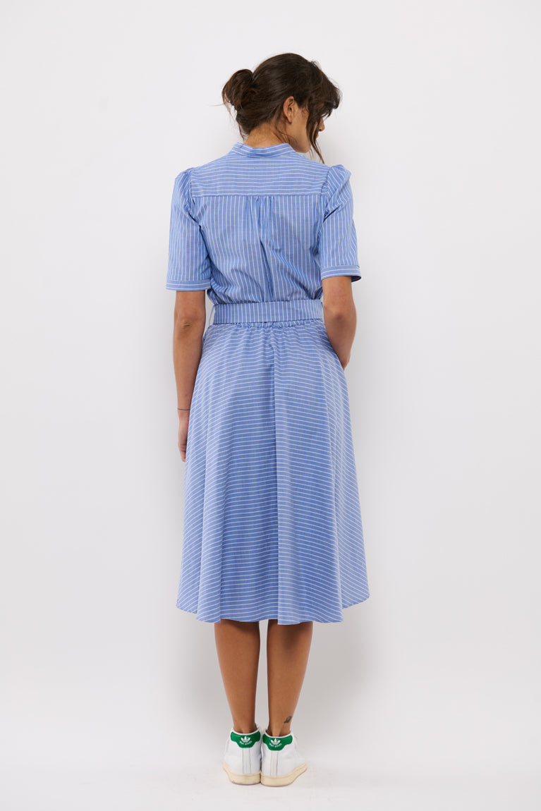 Tolsing Rie Dress / Blue Stripes