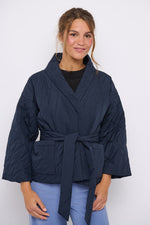 Tolsing Kimi Kimono / Quilted Navy