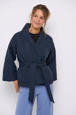 Tolsing Kimi Kimono / Quilted Navy