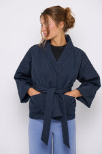 Tolsing Kimi Kimono / Quilted Navy
