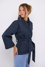 Tolsing Kimi Kimono / Quilted Navy