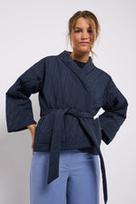Tolsing Kimi Kimono / Quilted Navy