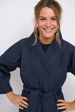 Tolsing Kimi Kimono / Quilted Navy