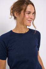 Tolsing Edith Strikbluse / Dark Navy
