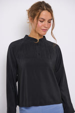 Tolsing Linnea Skjorte / Black
