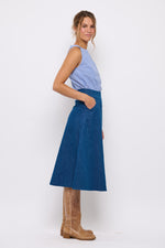 Tolsing Tania Nederdel / Dark Denim