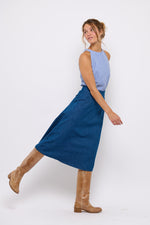Tolsing Tania Nederdel / Dark Denim