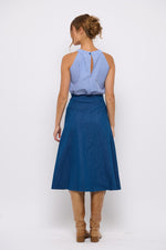 Tolsing Tania Nederdel / Dark Denim